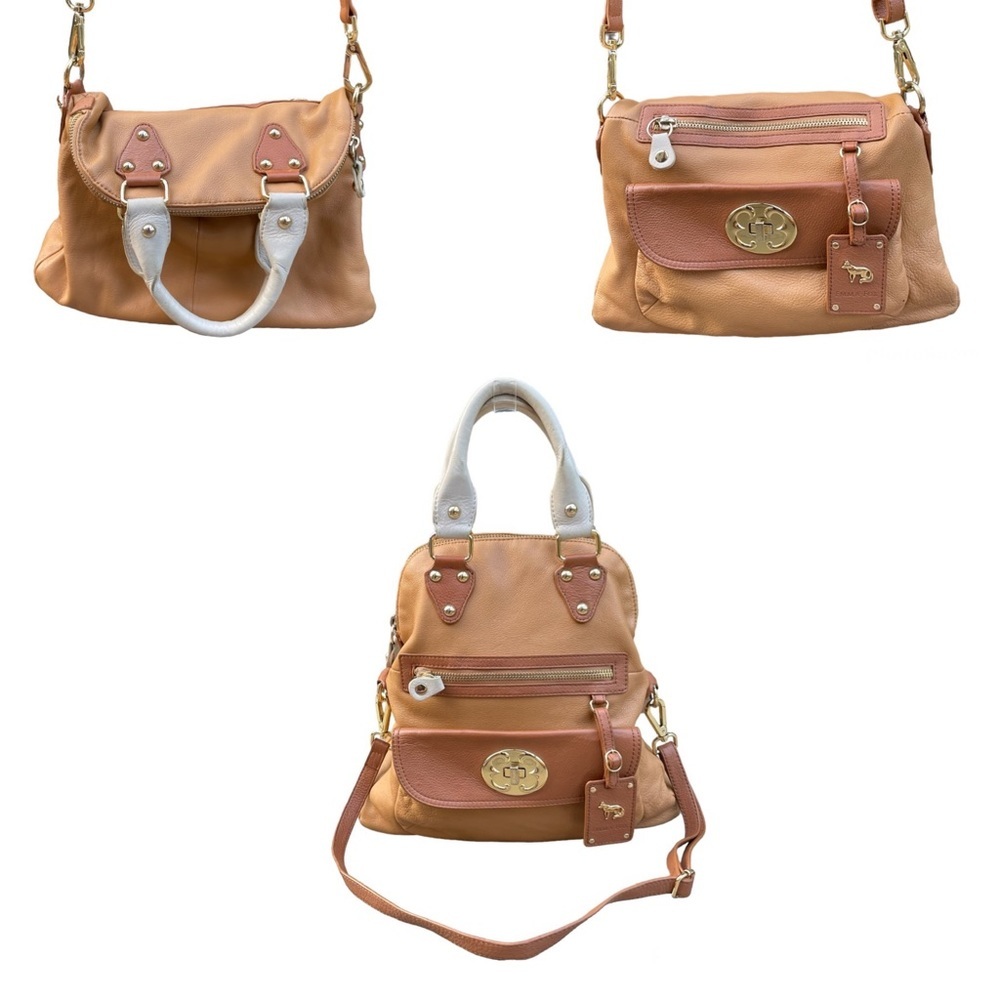 Emma Fox Beverly Satchel Crossbody Bag